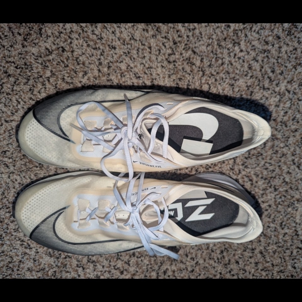 Nike White and Gray Athletic Shoes